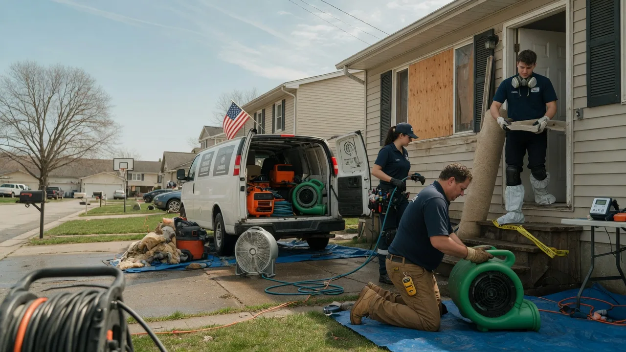 Water Damage Restoration in O Fallon, IL near me